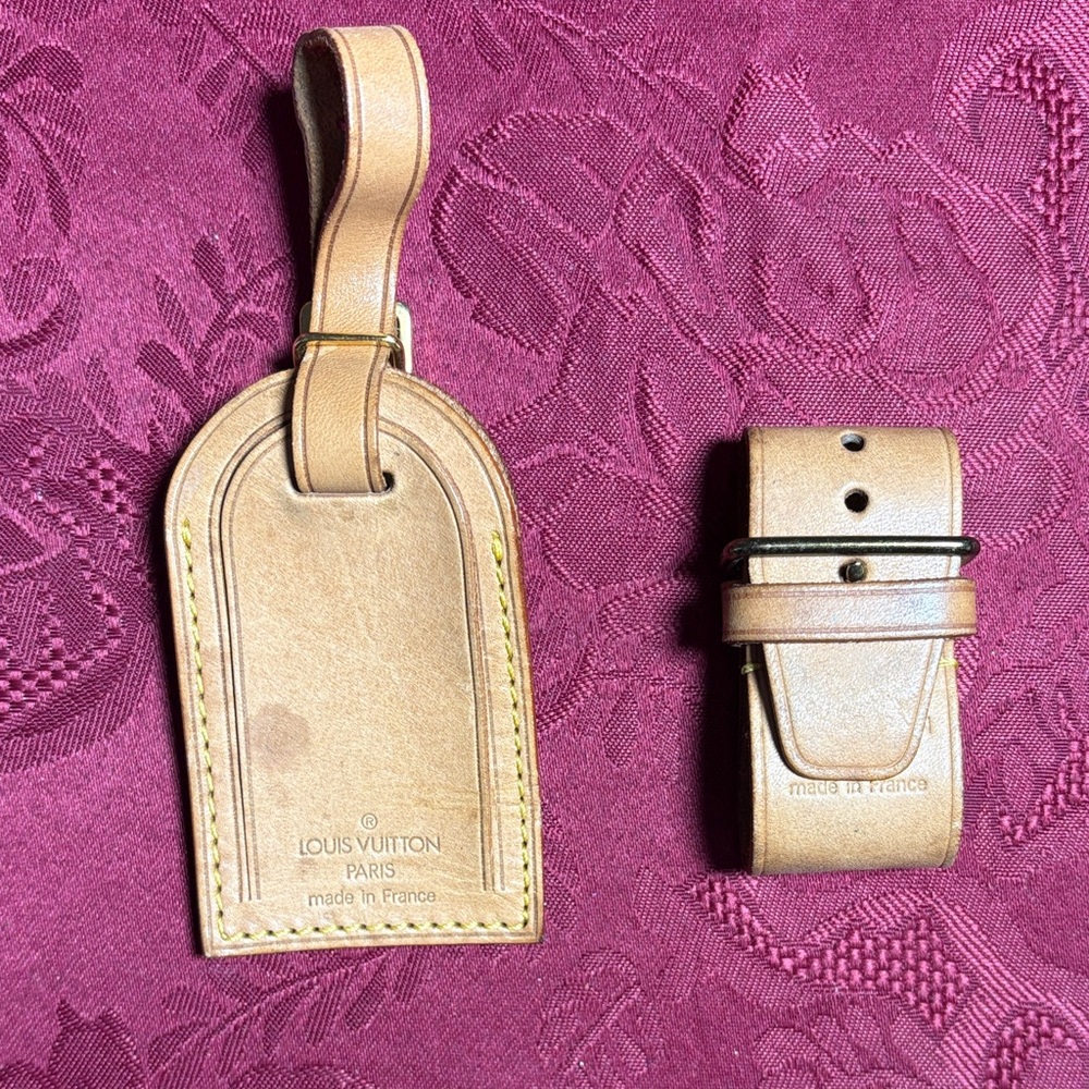 Louis Vuitton Luggage Set - Beige Leather
